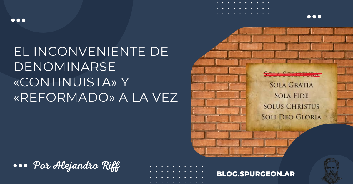 El inconveniente de denominarse «continuista» y «reformado» a la vez